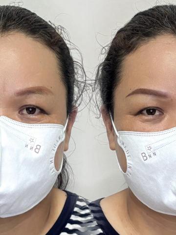 叢生ᴶᵁᴺᴳᴸᴱ｜SMP仿真紋髮｜野生感飄霧眉 - 橘紅眉遮瑕霧眉