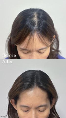 叢生ᴶᵁᴺᴳᴸᴱ｜SMP仿真紋髮｜野生感飄霧眉 - 女士頭頂分線填補