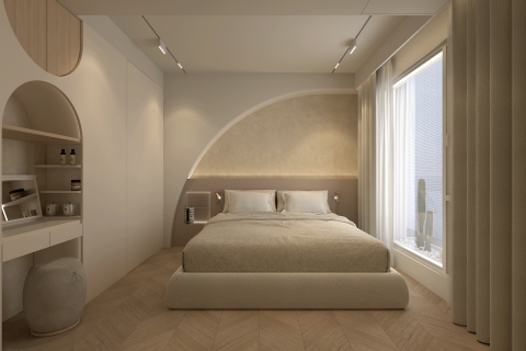 光境室內裝修設計有限公司 - Wave  靜謐生活激起漣漪效應，靜態日常帶入動態火花 日式奶油風   老屋翻新  24坪  330萬