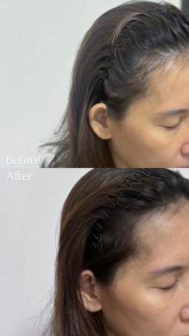 叢生ᴶᵁᴺᴳᴸᴱ｜SMP仿真紋髮｜野生感飄霧眉 - 女士貓耳朵濃密款填補