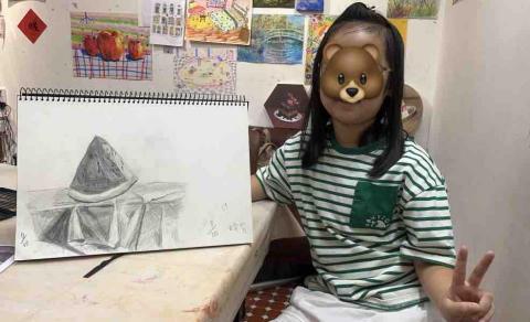 蔡佳蓁 -  兒童素描