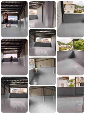 鴻立鴻翔防水有限公司 - 露台防水施工完成