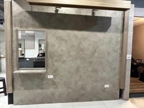 小游 - 二姊的美髮店 ”DF美髮沙龍”專屬拍照牆