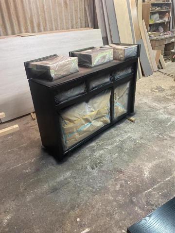 小游 - 櫃子全改色消光黑   