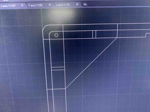 小白機械 - 轉角機構設計2D圖