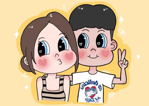 廖祁莙 - Q版人像電子繪畫