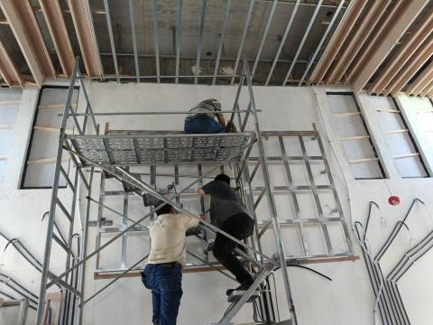 鐵錠有趣金屬客製化服務 - 電視牆製作施工