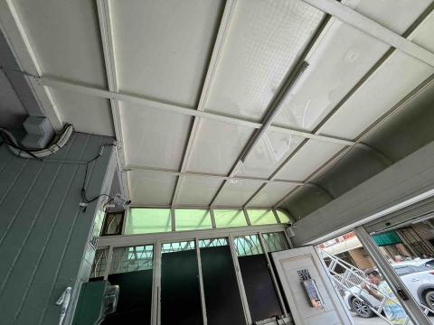 鐵件職人企業社 - 原本PC板更換塑鋁板的下面照