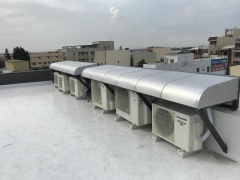 弘乙鋁門窗行 - 冷氣室外機雨遮