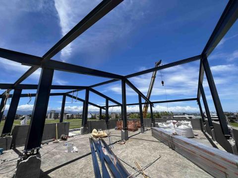 貴云企業社 - 頂樓增建鋼骨結構