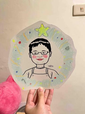 廖祁莙 - 人像手繪