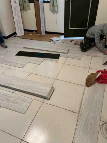 緒築裝潢工程 - 台中龍井區SPC卡扣式地板案例