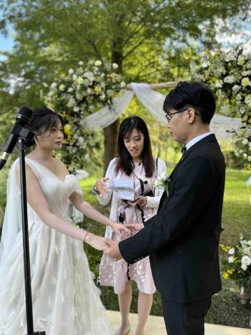 夏蕊全方位活動主持 /全方位活動企劃/場地佈置/水中模特兒 - 戶外證婚儀式