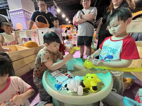 夏蕊童夢工坊 - 造型氣球課程