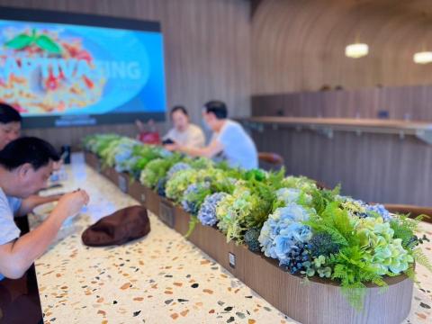 榆果傢飾 - 曾拌麵餐廳花藝景觀