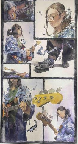 蕭宇喆 - 客製化水墨