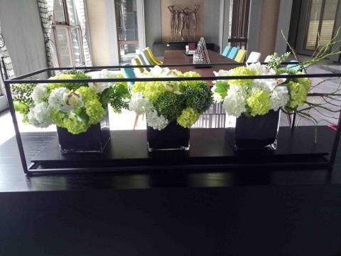 夏葉佐國際 - 社區大樓花藝裝飾