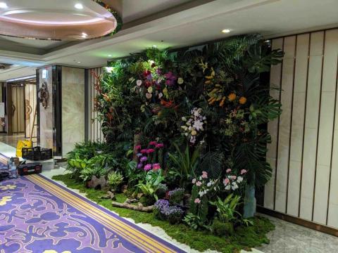 夏葉佐國際 - 婚禮插花拍照牆