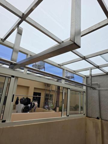愷晴工程行 - 后里加蓋採光罩，鋁窗完成