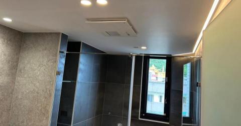 森彩工坊 - 浴室天花板水性環保漆施工
