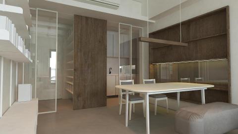 王清漢 - 小宅玄關