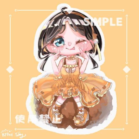 林于玉 Tabby - Q版單人