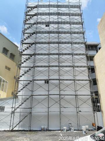 鑫盛防水 - 公寓7層樓外牆防水