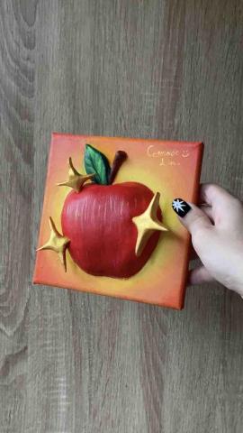 Cosmooo - 半立體掛畫（壓克力、黏土）