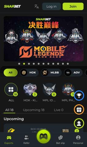 Estiginto - 體育APP/電競主題
