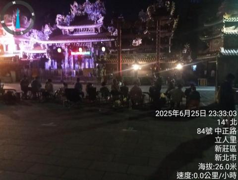 一海 - 新莊地藏庵廟宇代排夜排到隔天