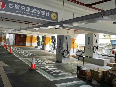 停車場標記專家 - 竹北華興立體停車場-施作完成