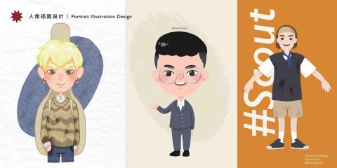 葉安-兼職接案中（插圖、貼圖、平面設計） - 