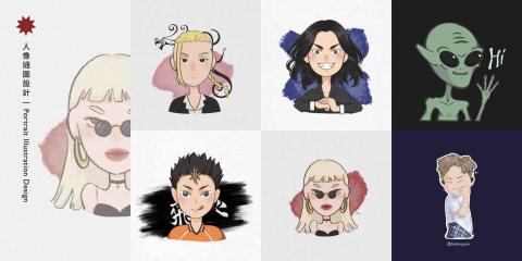 葉安-兼職接案中（插圖、貼圖、平面設計） - 