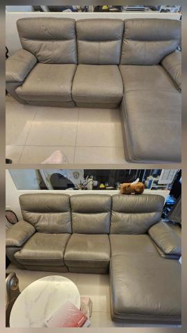 清潔先生 - 真皮沙發清潔保養