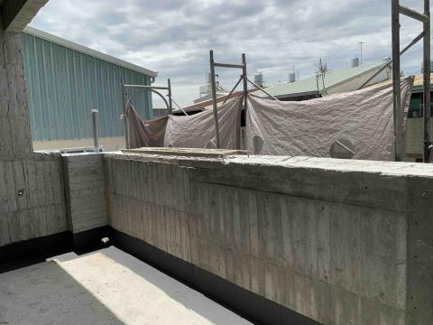 岳昇工程行 - 接縫角隅處第一道面塗（結構面）1