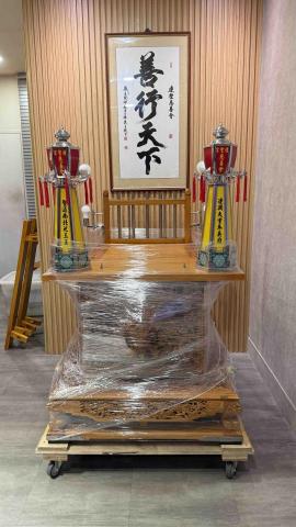 萊馥搬家-客服發發 - 神轎也有幫忙搬唷