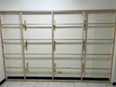 黃先生 - 板橋案場-2坪牆面骨架