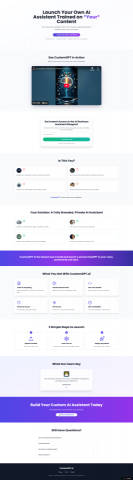 Turningvertical - 國外客戶銷售頁LANDPAGE.帶銷售漏斗+Form automation.
