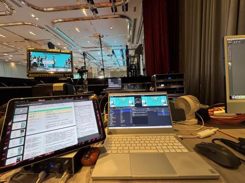 Z-Studio - 頒獎典禮螢幕播放。