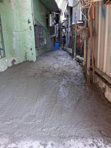 合旺工程行 - 一樓地面舖平施工中