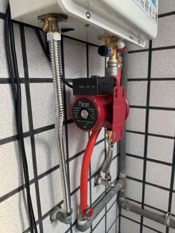 拾光水電工作室 - 熱水器加壓馬達安裝 拾光水電工作室 - 熱水器加壓馬達安裝