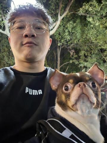 林口國民運動中心-趙若政Johnny - 這是我家的狗狗