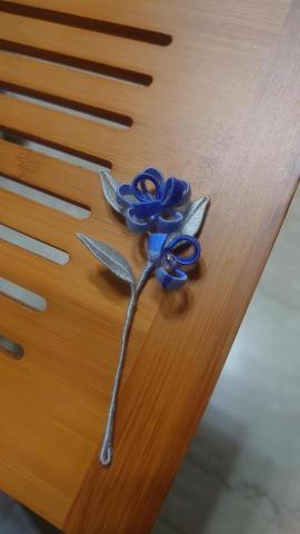 鉤藝郎複合式教學 - 纏花製作