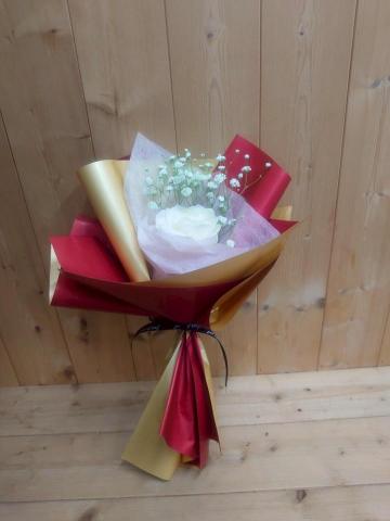 鉤藝郎複合式教學 - 小花束包裝