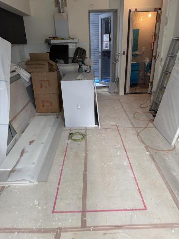 系統組裝 - 每日下班都會案場打掃