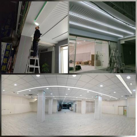 綠合和企業社 - 南投大樹藥局燈具安裝(專案)

