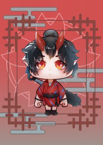 黃德沅 - Q版人物插畫