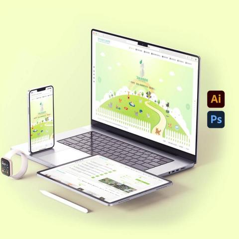 Wings XIII 聯合設計工作室 - 此網站為公益協會「貓咪也瘋狂」設計並免費製作的貓咪農場官方網站。貓咪農場的初衷是為流浪貓提供一個安全、貼近自然的生存環境，避免牠們遭受惡意對待。身為愛貓者，出於對公益的支持，特別協助協會設計並開發響應式網站。