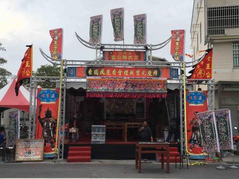 壹捌壹整合活動企劃 - 廟會行臺搭設
