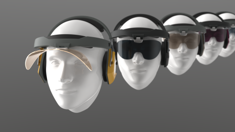 引意創合設計 - 耐力賽電競團隊耳機改型設計